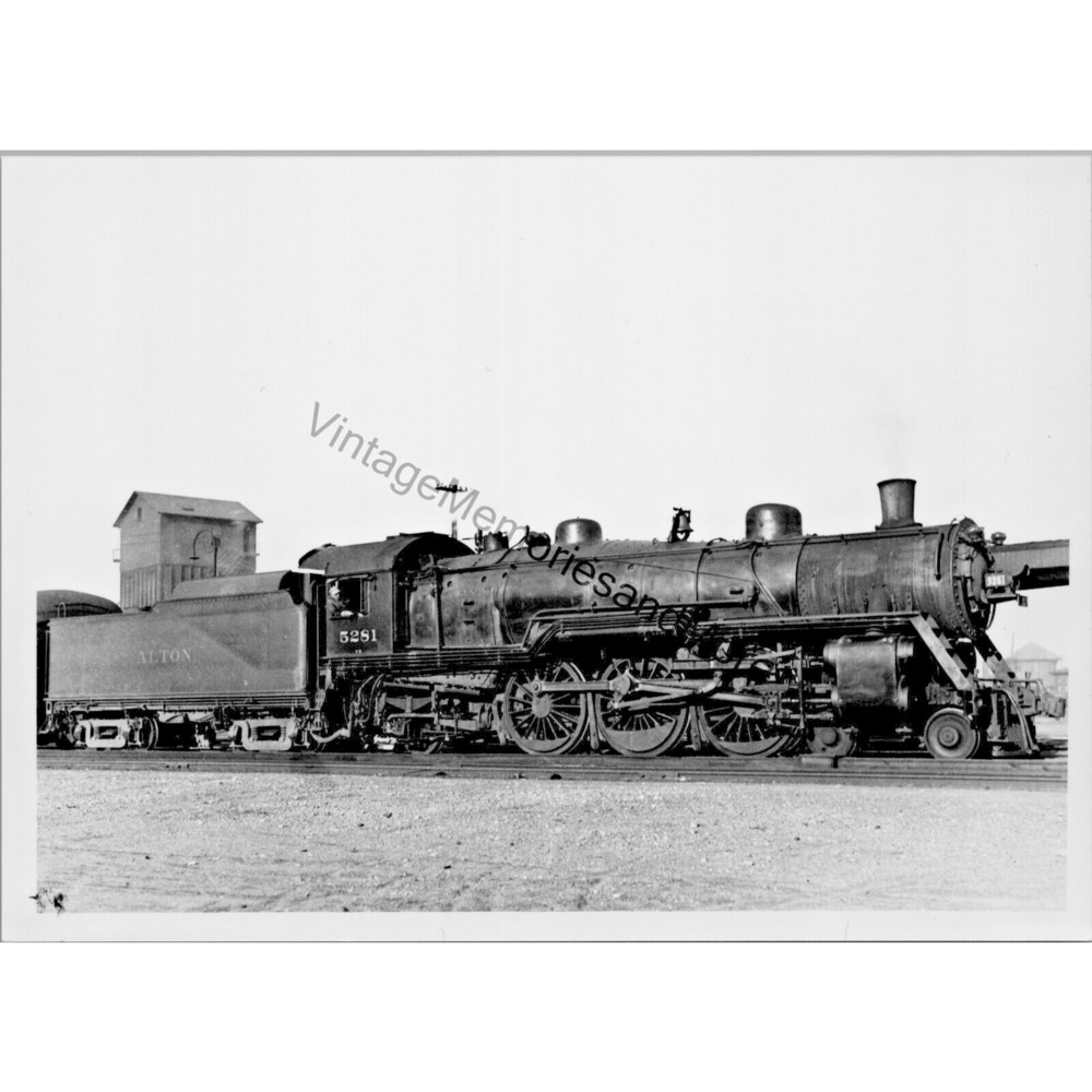 VTG The Alton Railroad Company 5281 Steam Locomotive "The Only Way" T2-24